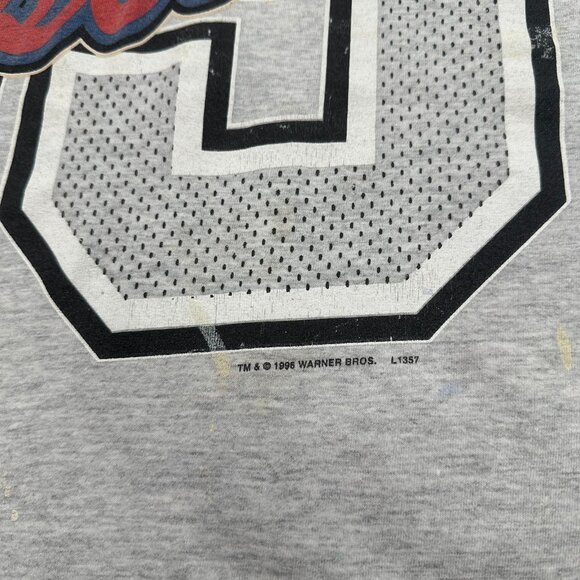 1996 Warner Bros. Taz Baseball Tee XL - Picture 6 of 7